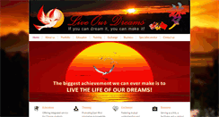 Desktop Screenshot of liveourdreams.net